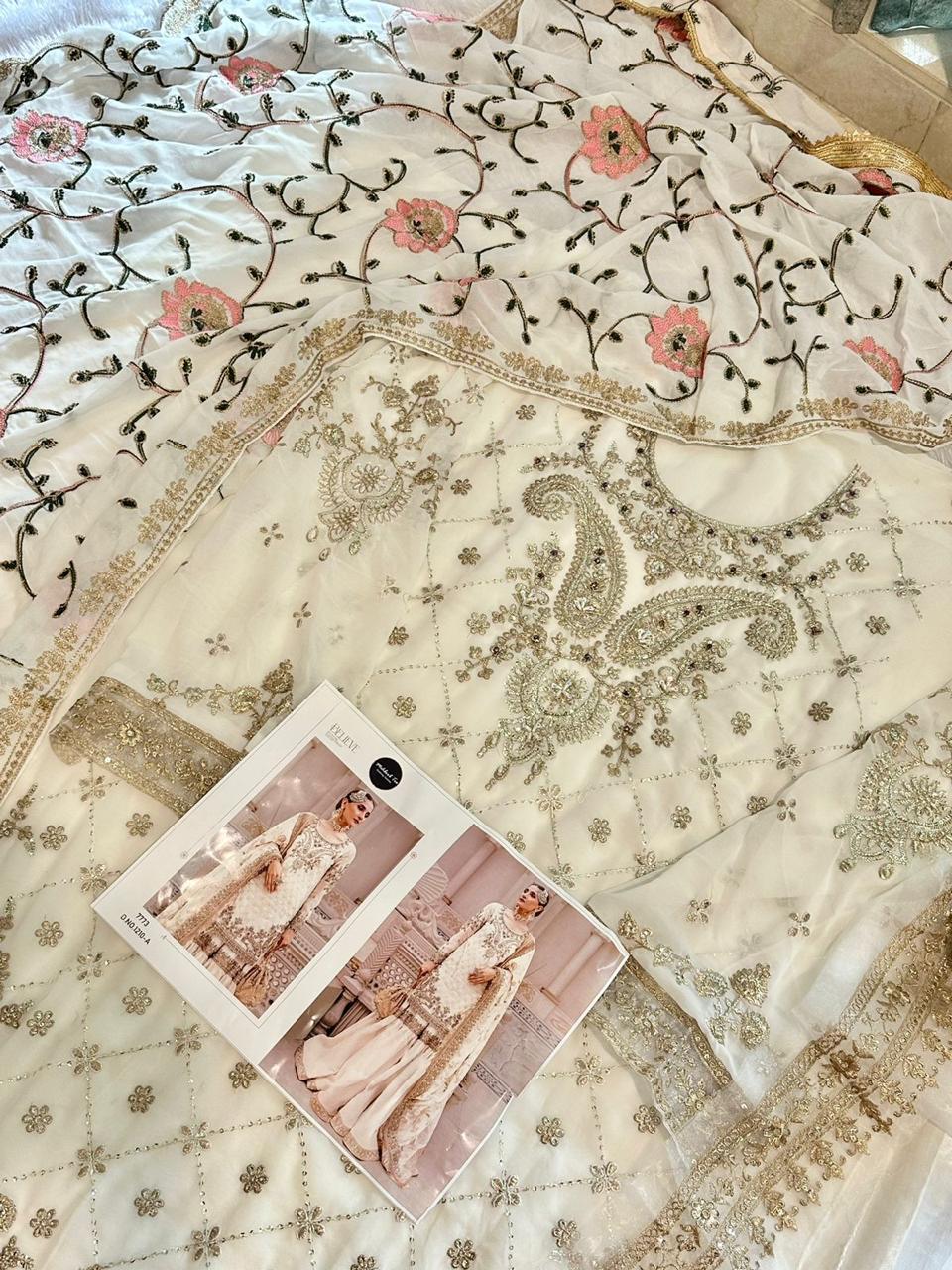1210 Mehbbob tex Heavy Georgette Pakistani Suits Catalog